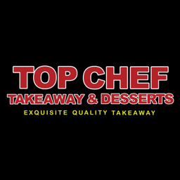 Top Chef Takeaway & Desserts logo.